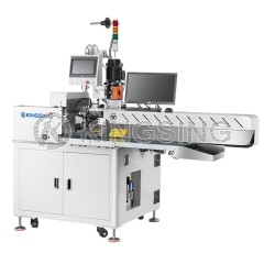 Flat Ribbon Cable Stripping Tinning & Housing Insertion Machine