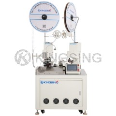 Dual-End Pre-Insulated Terminal Crimping Machine