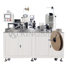 Automatic 2-sided Wire Crimping and Shrink Tube Insertion Machine