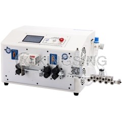 Wire Arranging, Splitting, and Stripping Machine