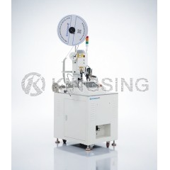 Twin Parallel Wire Stripping and Terminal Crimping Machine
