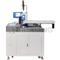 Two-core Sheathed Cable Tinning and Crimping Machine