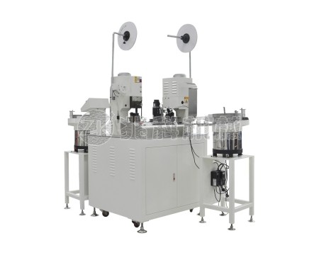 双头自动穿绝缘护套端子机