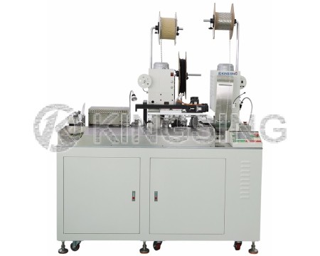Automatic Wire Crimping and Shrink Tube Inserting Machine