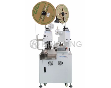 Automatic Parallel Twin Cable Cut-Strip-Crimp Machine