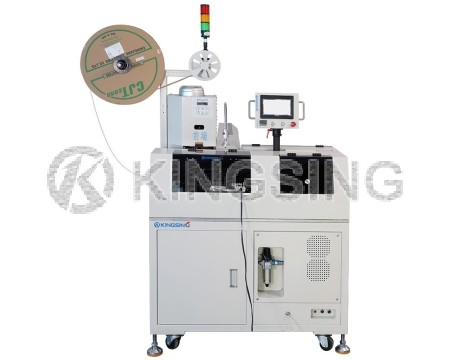 Flat Ribbon Cable Stripping Crimping and Tin Soldering Machine