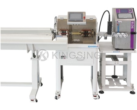 Automatic Wire Stripping and Ink-jet Marking Machine