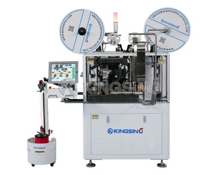 Safety Cover Lifting Two-sided Automatic Terminal Crimping Machine With Visual and Pressure Detection
