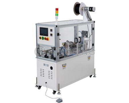 Braided Cable Sleeve Cutting and Inserting Machine