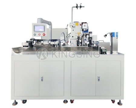 Wire Tinning Crimping and Heat Shrink Tube Insertion Machine