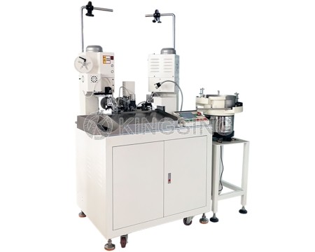 Two-wire Combined Crimping and Sleeve Inserting Machine
