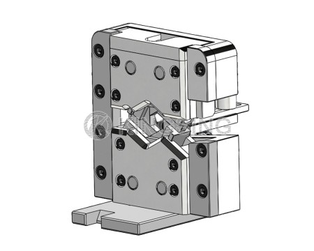 Open -type hexagonal switching mold