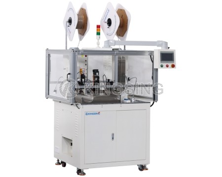 Servo type double-head automatic terminal machine