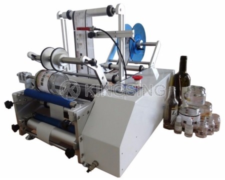 Wine Bottle Coding and Labeling Machine