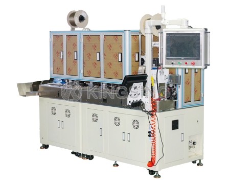 Resistance Wire Automatic Copper Tape Splicing Terminal Machine