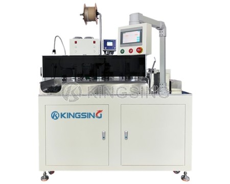 Parallel Twin Cable Tinning Crimping & Sleeve Insertion Machine