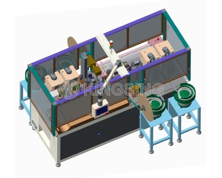Automatic Bulk Terminal Crimping & Shrink Tube Insertion Machine