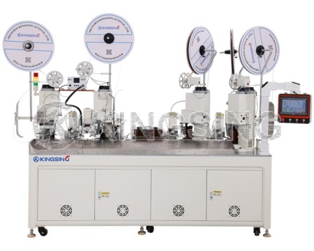 Multi-wire Combined Crimping and Shrink Tube Insertion Machine