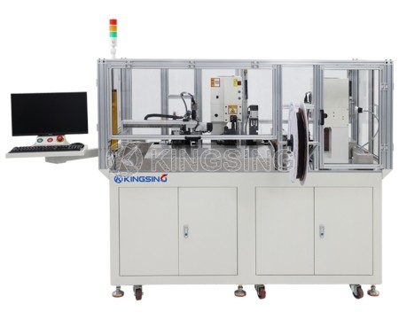 Automatic 2-sided Wire Crimping and Shrink Tube Insertion Machine