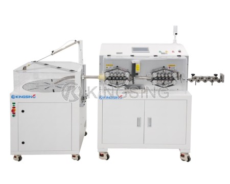 Automatic Cable Stripping Machine With Coiling Machine