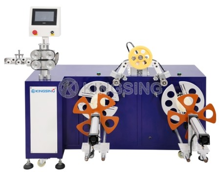Double-station Wire Winding and Bunding Machine