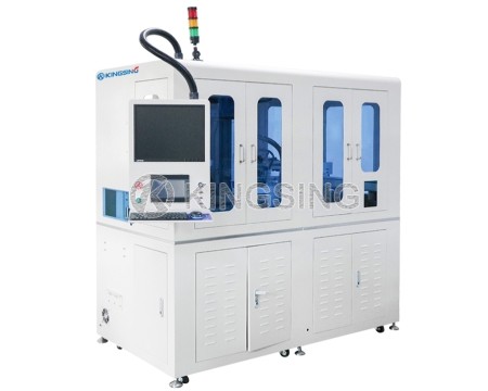 Automatic Coaxial Cable Crimping and Soldering Machine (short-wire type)