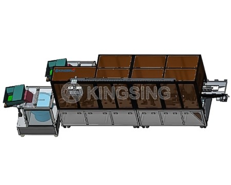 Isolated Plate Mounted Transparent Sheet Torsion Spring Buzzer Automatic Machine