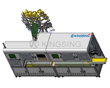 Automatic Core Wire Crimping LED Welding Machine