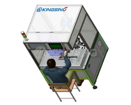 Semi-automatic Machine for Riveting Wires for Sealing Strips