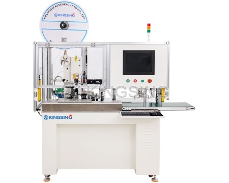 FFC Ribbon Cable Crimping Machine with Insertion Housing Function