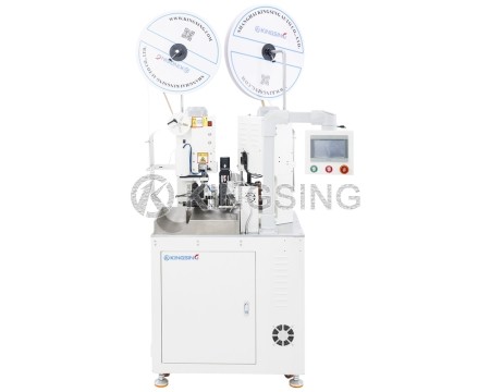 Automatic Dual-Head Terminal Crimping Machine