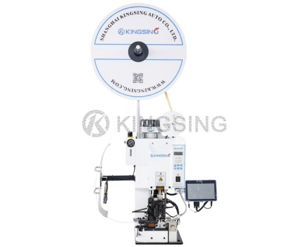Semi-automatic Wire Stripping and Crimping Machine
