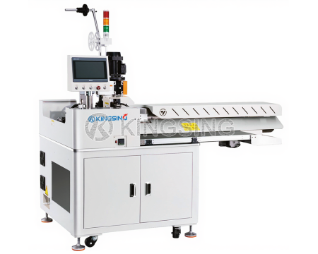Flat Ribbon Cable Crimping and Tinning Machine