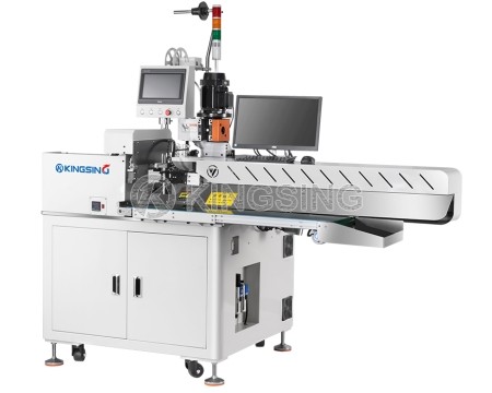 Flat Ribbon Cable Stripping Tinning & Housing Insertion Machine
