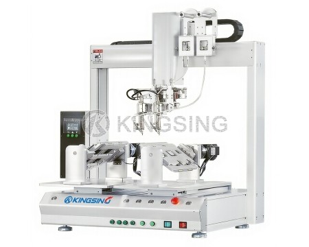 Six-Axis Dual-Head Rotary Soldering Robot
