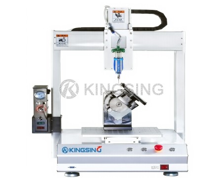 Single-Station Rotary Syringe Dispensing Robot