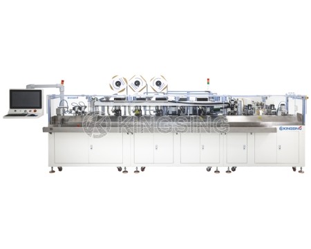 Fully Automatic 5-Station Double-Head Flat Number Tube Terminal Machine