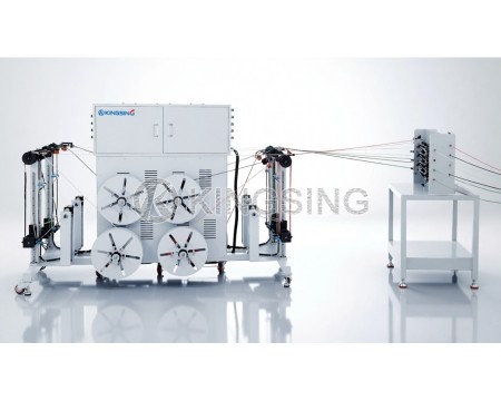 Automatic 8-Spool Pay-off Machine with Straightening Mechanism