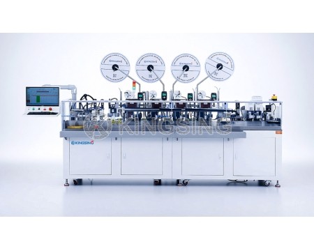 Automatic Wire Crimping & Tube-Marking Inserting Machine
