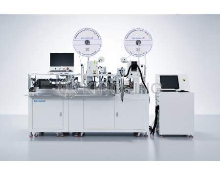 Dual-Head Number Tube Insertion and Crimping Machine