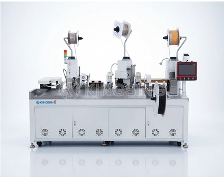 Combined Wire Crimping and Heat Shrink Tube Insertion Machine
