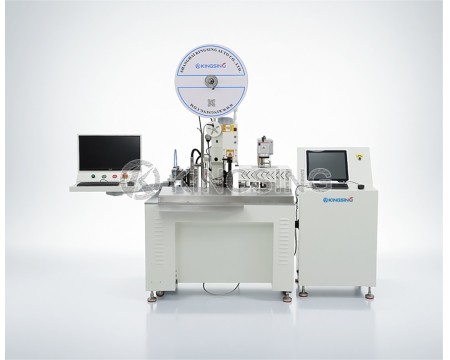 Parallel Twin Wire Stripping Crimping and Tube Marking Inserting Machine