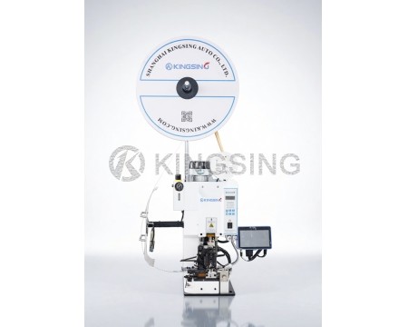 Semi-automatic Wire Stripping and Crimping Machine