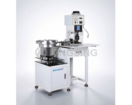 Vibrating Disc Feed Bulk Terminal Crimping Machine
