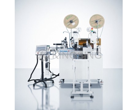 Automated Dual-End Crimping and Single-End Housing Insertion Machine