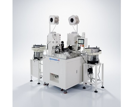 Automatic Wire Crimping and Sleeve Insertion Machine