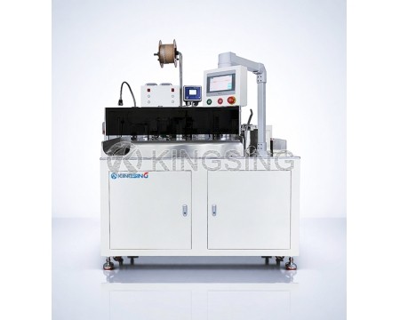 Parallel Twin Cable Tinning Crimping & Sleeve Insertion Machine