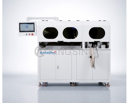 Dual-Head Terminal Crimping and Number Tube Insertion Machine