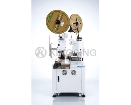 Automatic Parallel Twin Cable Cut-Strip-Crimp Machine