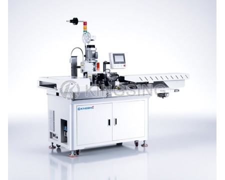Flat Sheathed Cable Tinning and Crimping Machine